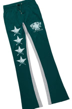 Greil Dark Green Hoodie/Baggy Track Pant Set