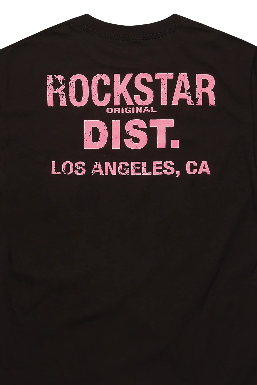 Dalasia Black/Pink Oversized Tee
