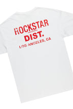 Lake White/Red T-Shirt/Stacked Baggy Track Set