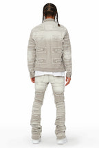 Shake Grey Denim Jacket