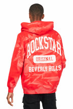 Balta Red Graphic Painter Hoodie