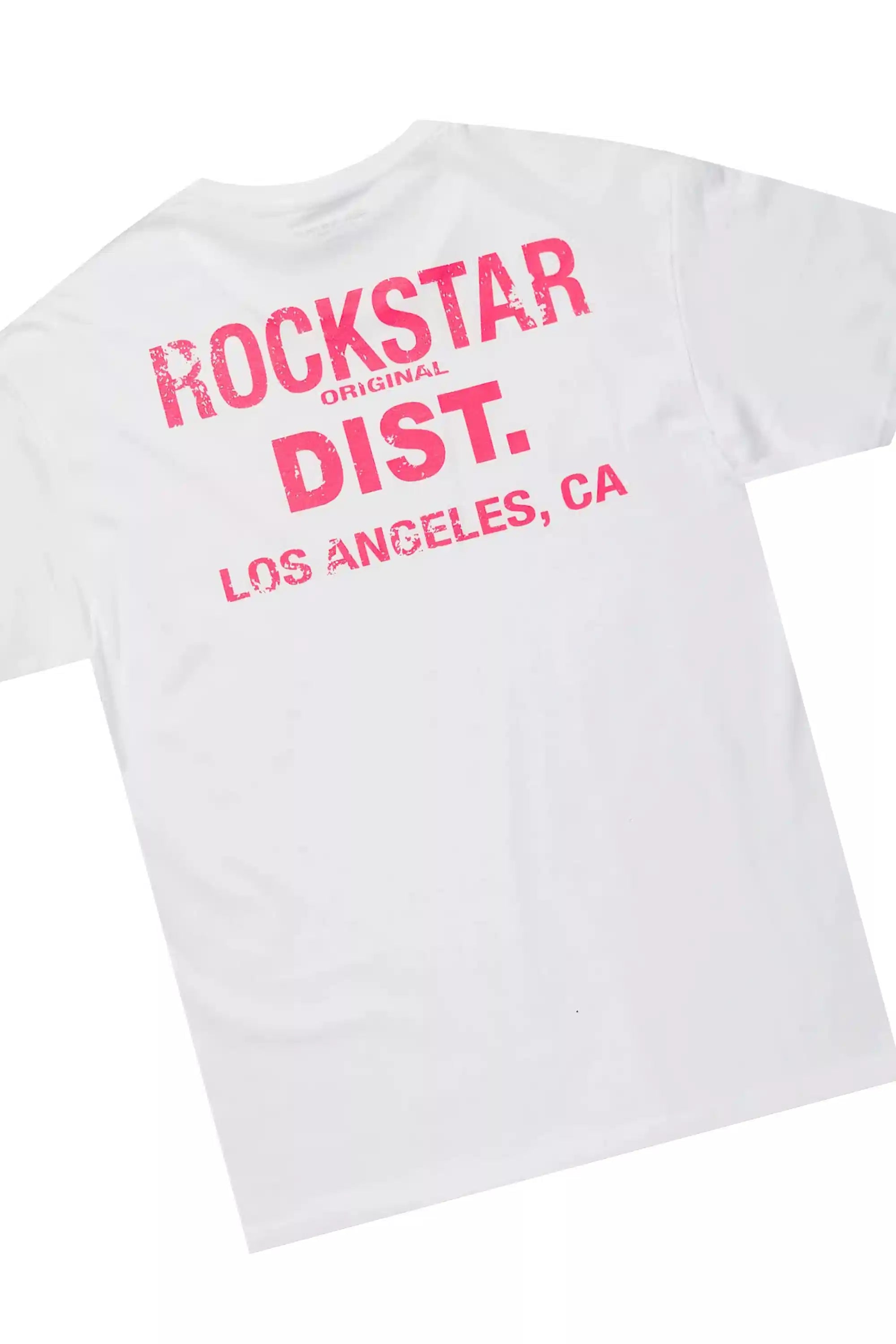 Dalasia 2.0 White/Pink T-Shirt Track Set