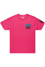 Wizzurd Fuchsia Graphic T-Shirt