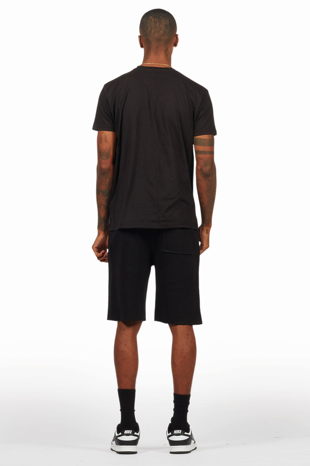 Dray Black/Black T-Shirt/Short Set