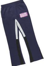 Girls Bena Navy Stacked Flare Track Set