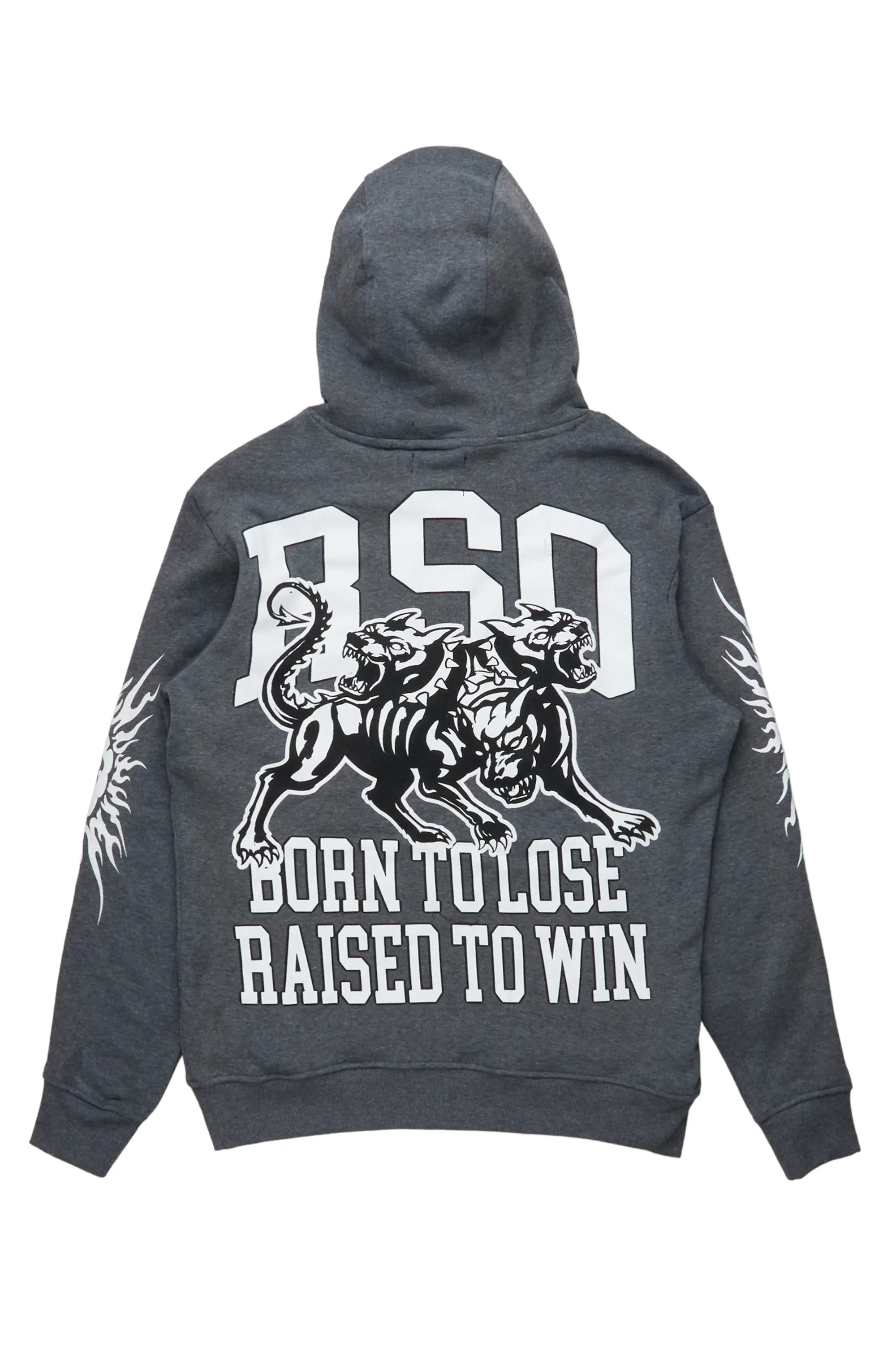 Fagan Charcoal Graphic Hoodie