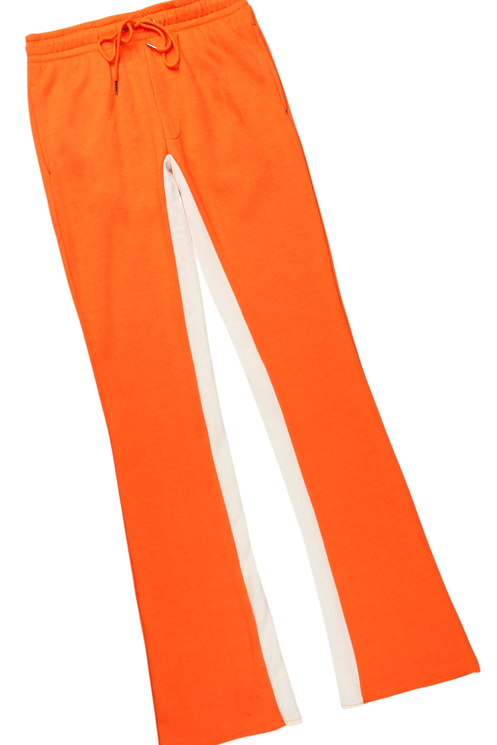 Basic Orange Hoodie/Baggy Track Pant Set