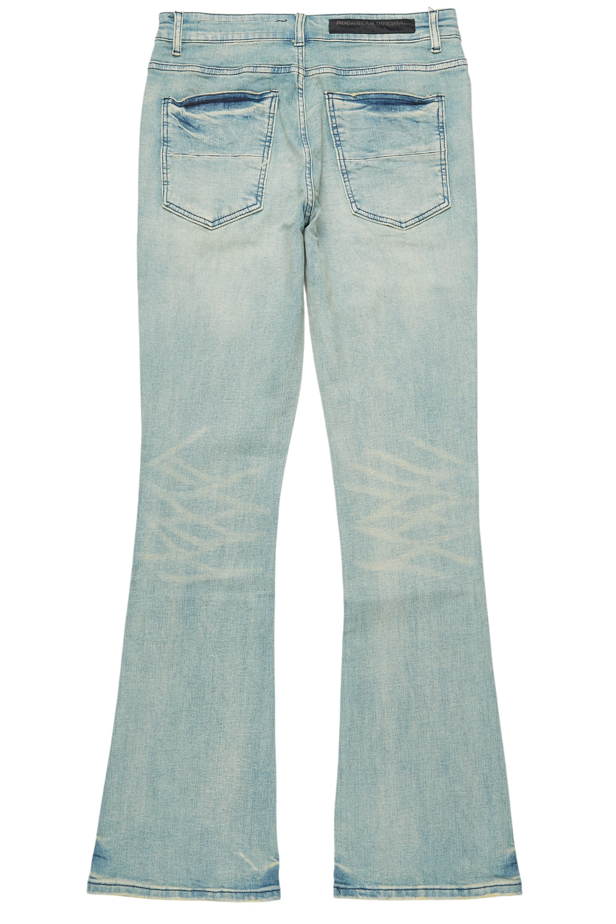 Drick Light Blue Regular Fit Flare Jean