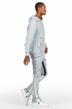 Raffer Heather Grey 2.0 Stacked Flare Track Set