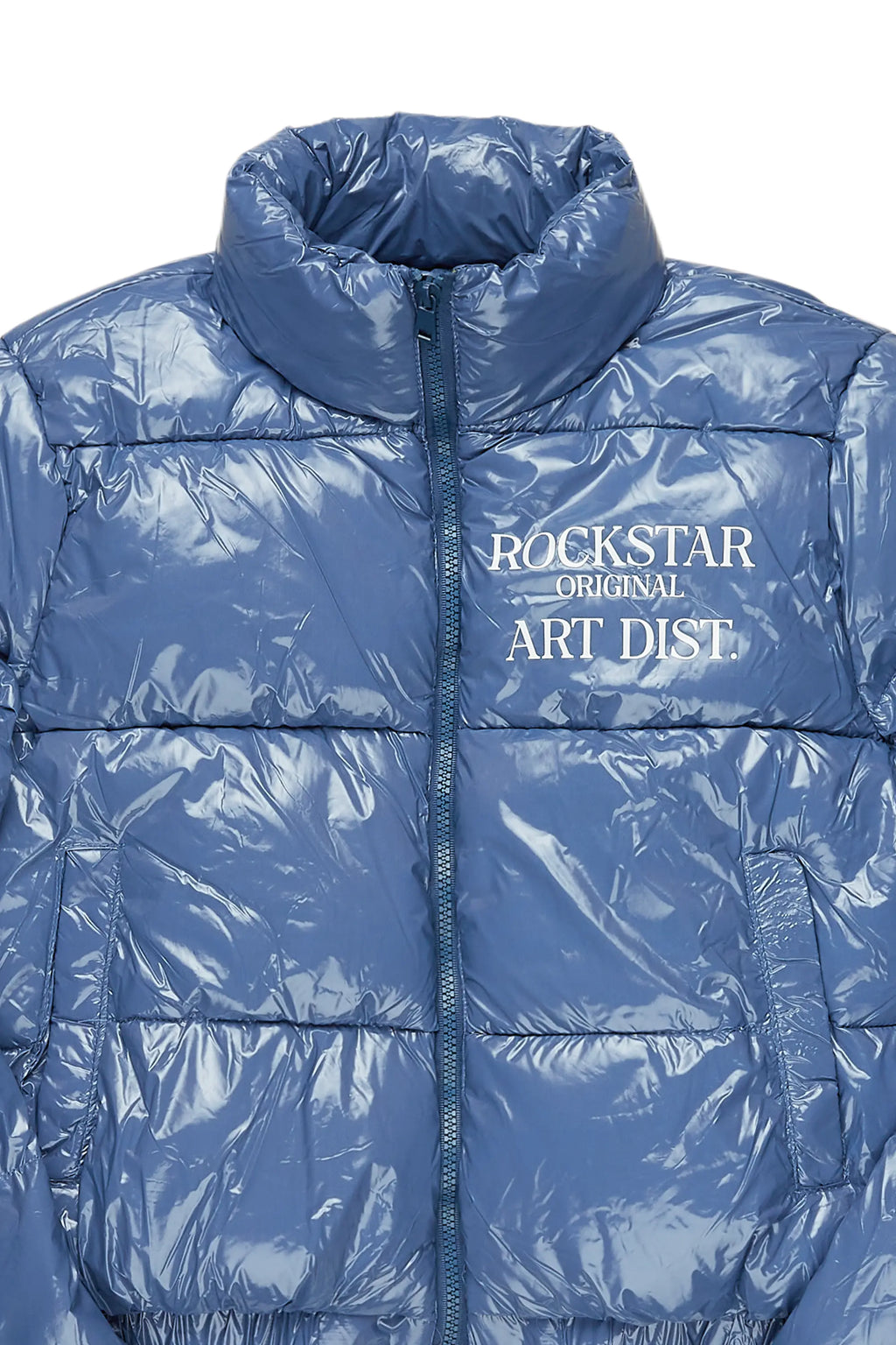 Chakelia Blue Puffer Jacket