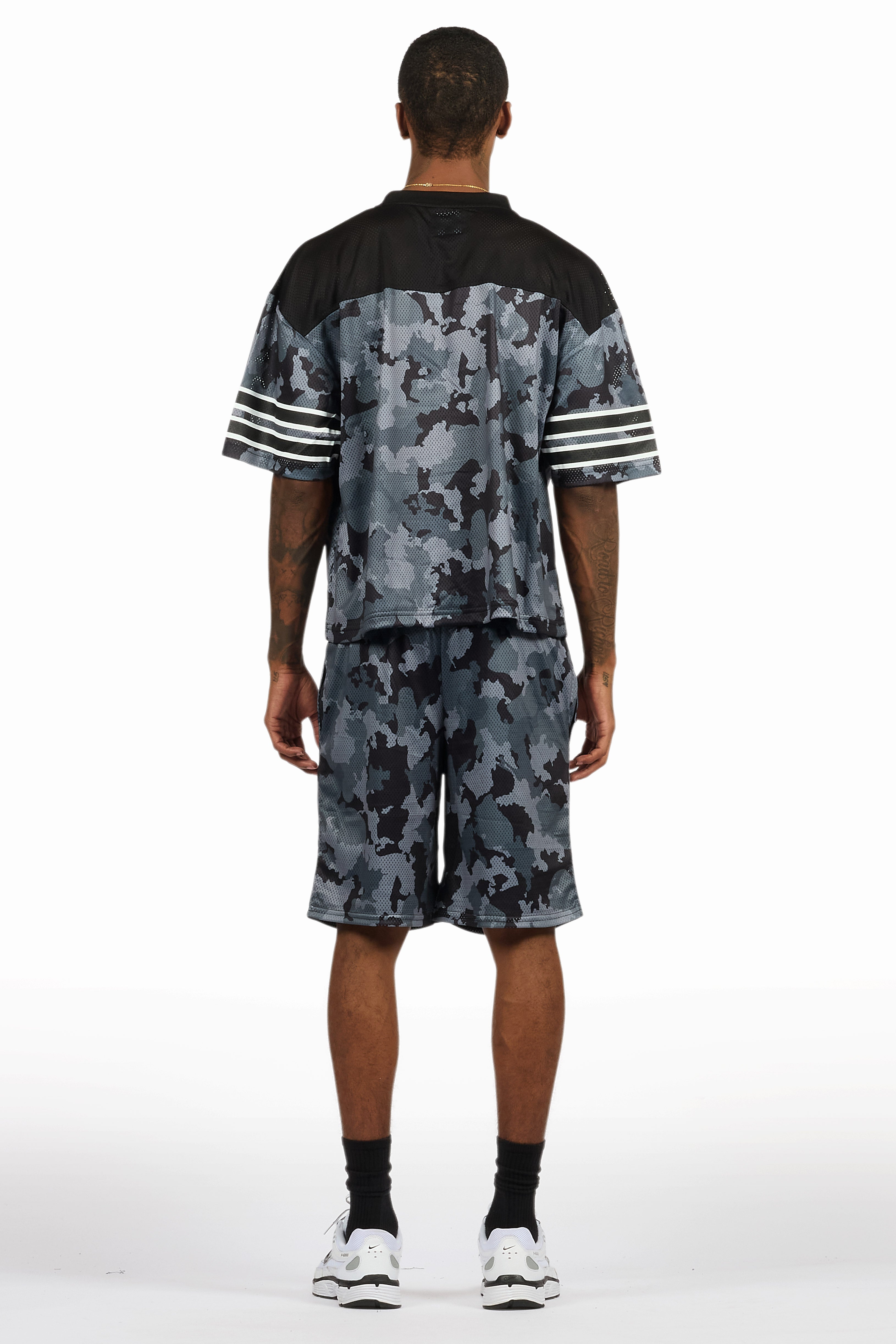 Fero Black T-Shirt/Short Set