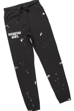 Boys Raffer Black Hoodie Track Set