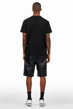 Zayn Black/Black Graphic Short Set