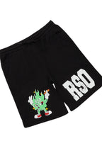 Tarl Black Graphic T-Shirt Short Set