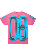 Alim Fushia Oversized Graphic T-Shirt