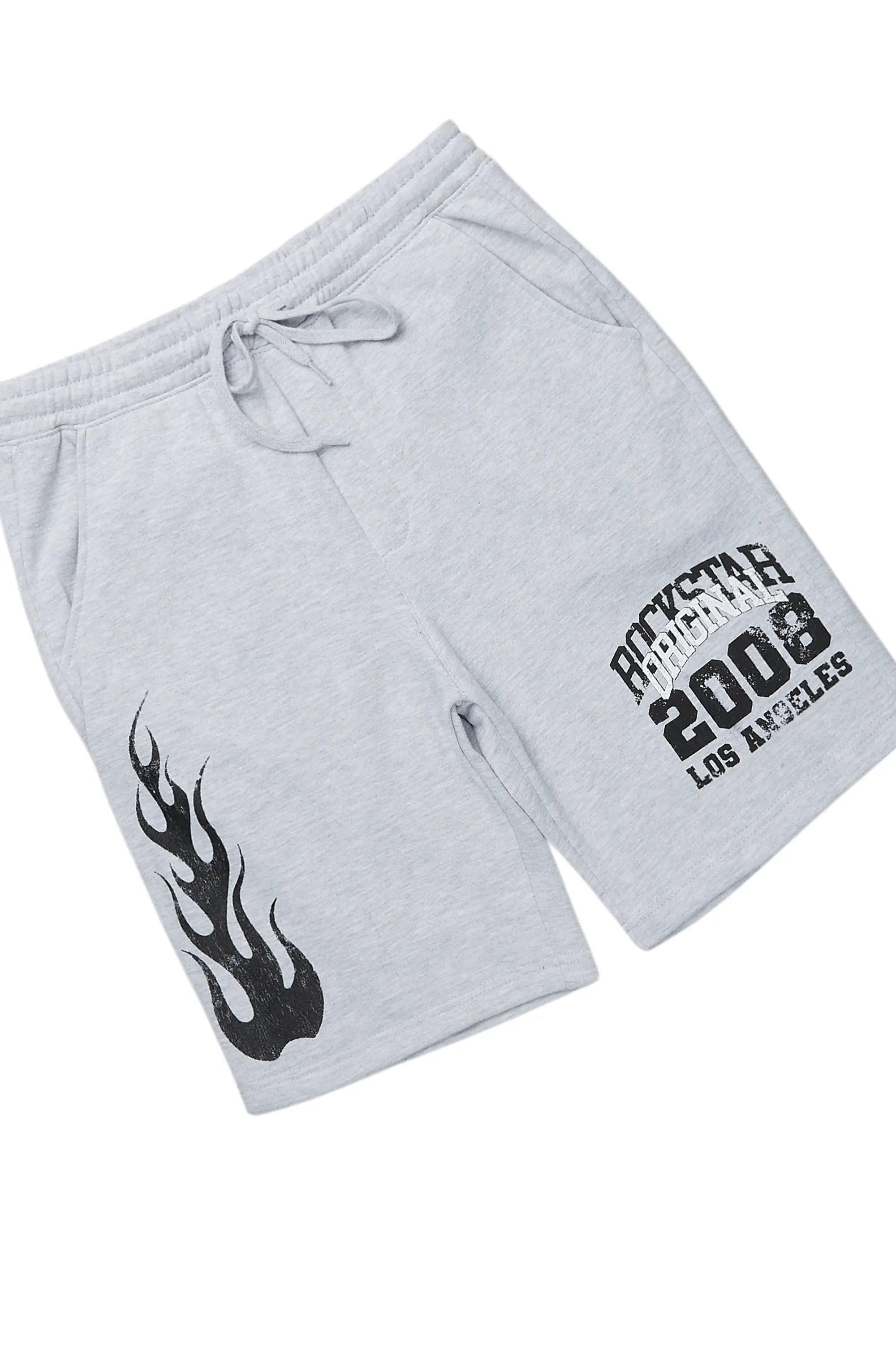 Edel White T-Shirt Short Set