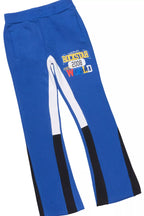 Boys Daria Royal Blue Stacked Flare Track Set