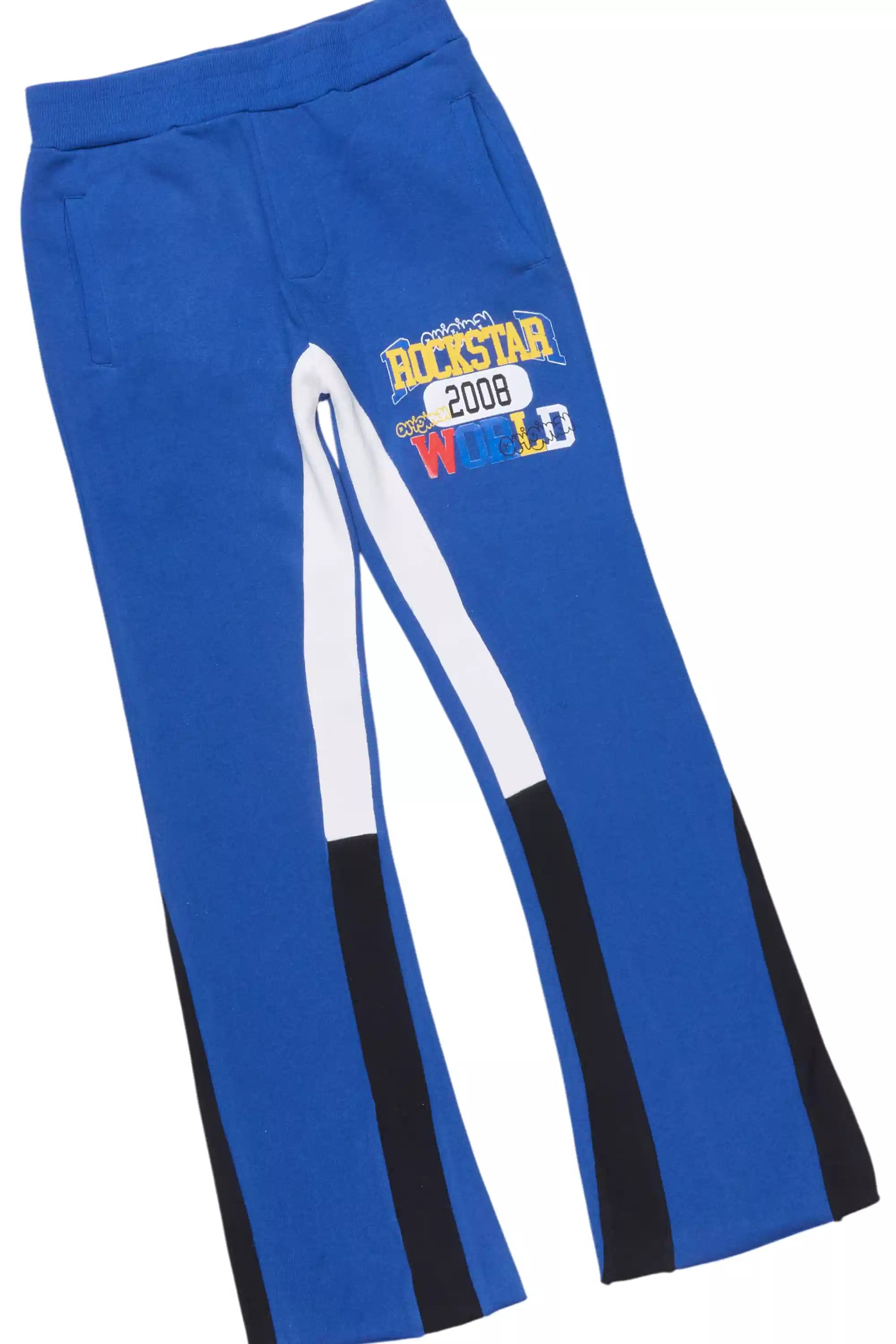 Boys Daria Royal Blue Stacked Flare Track Set