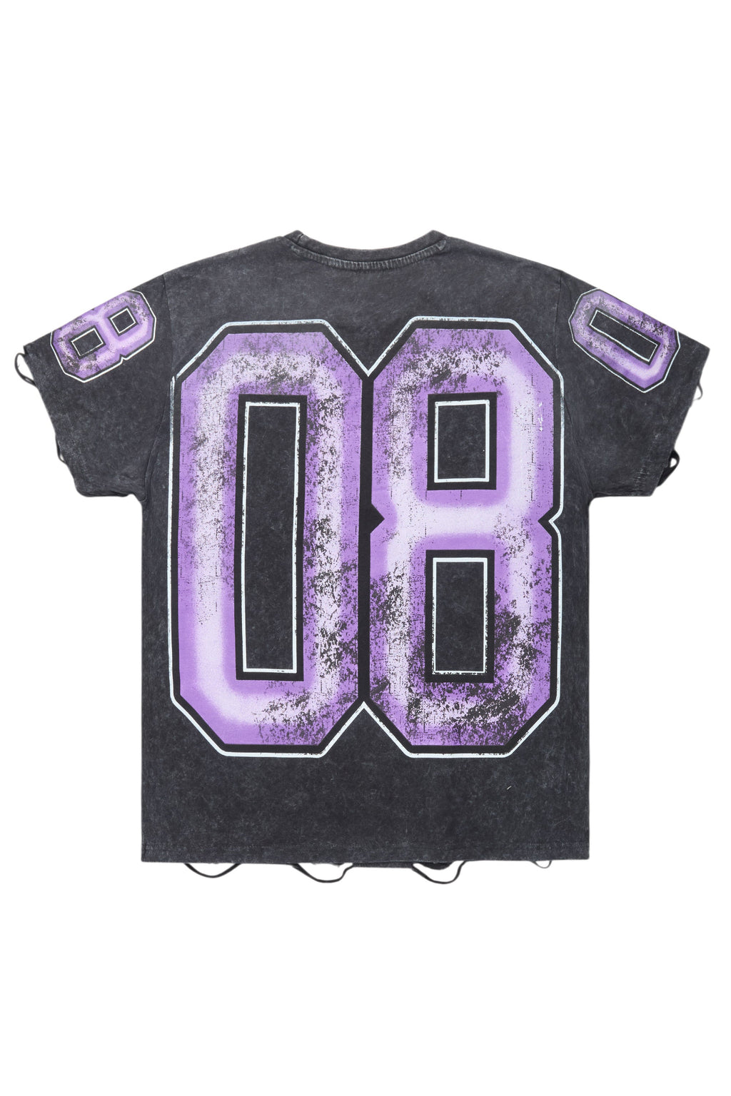 Fields Black/Purple Oversized Graphic T-Shirt
