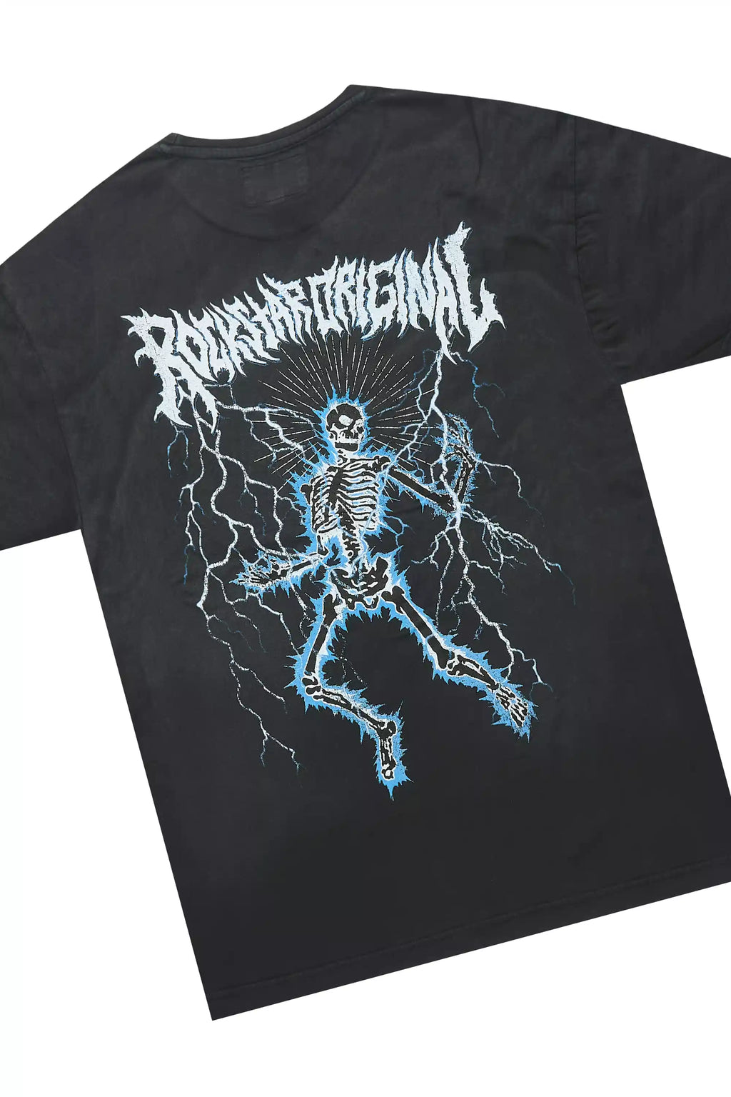 Exodus Charcoal Grey T-Shirt/Stacked Flare Track Pant Set