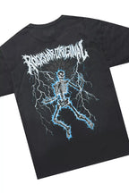 Exodus Charcoal Grey T-Shirt/Stacked Flare Track Pant Set