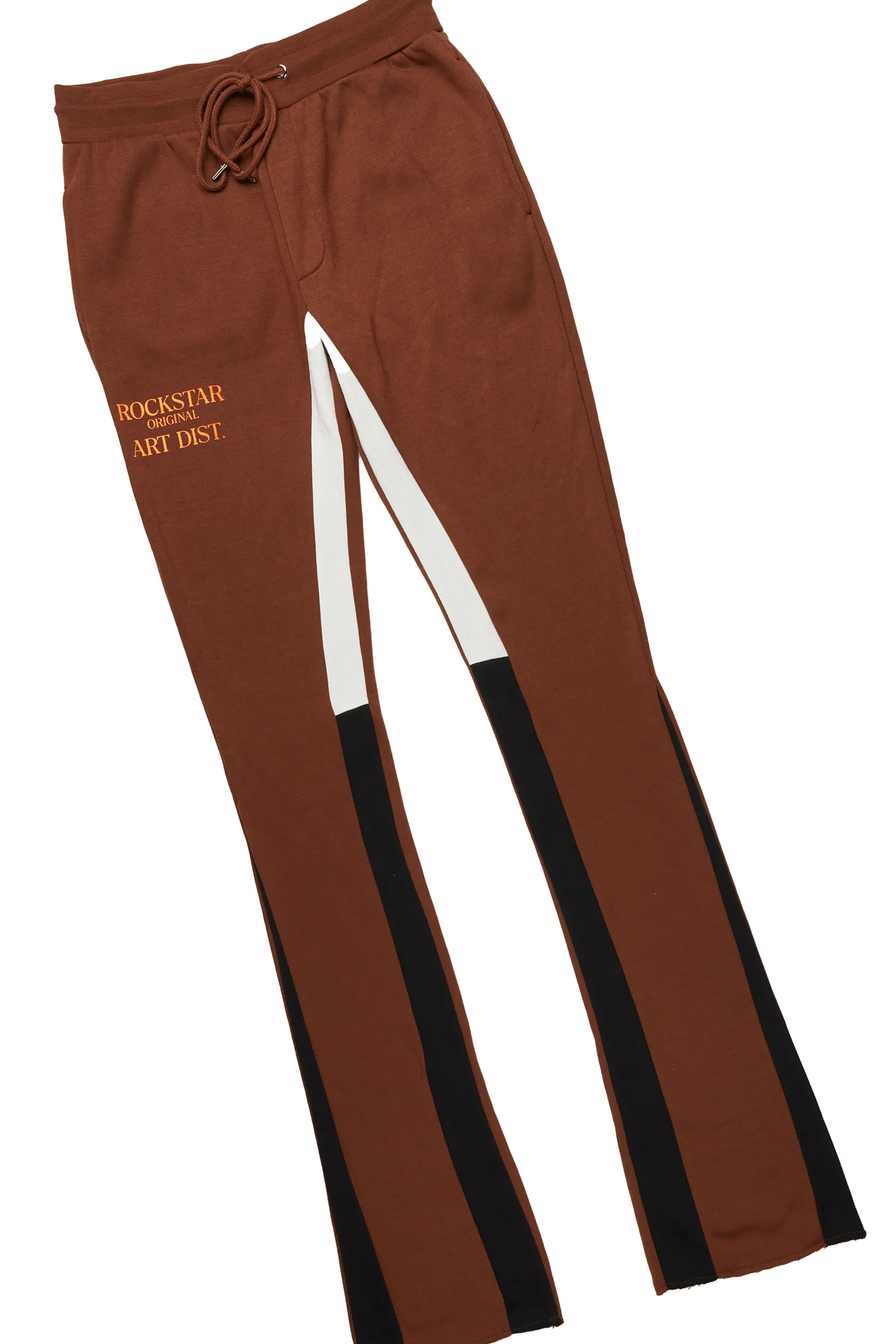 Briggs Brown Hoodie/Stacked Flare Track Set