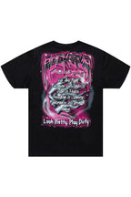 Kinai Black Oversized T-Shirt