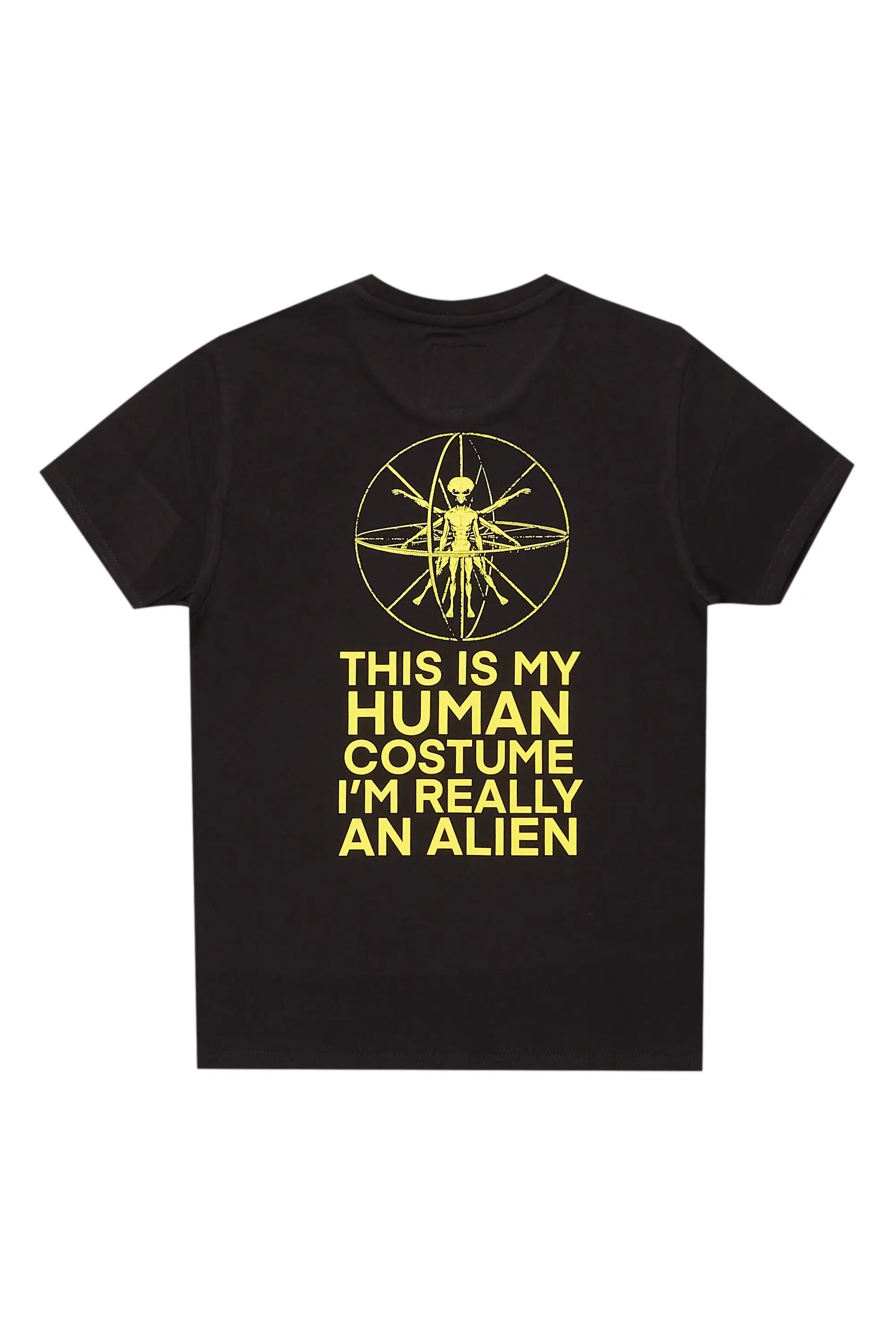 Boys Xaloc Black Graphic T-Shirt