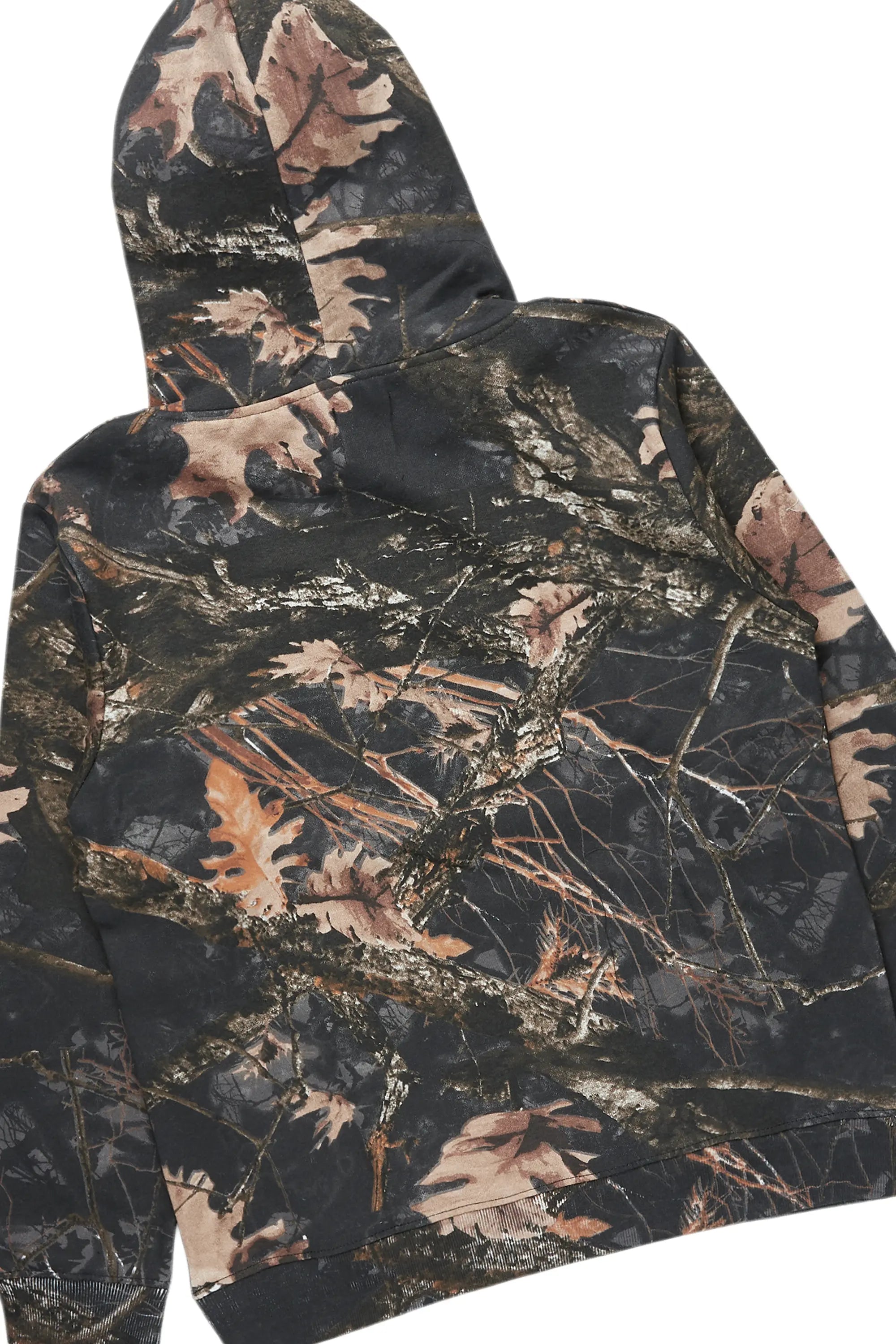 Tabby Black Graphic Stacked Flare Track Set