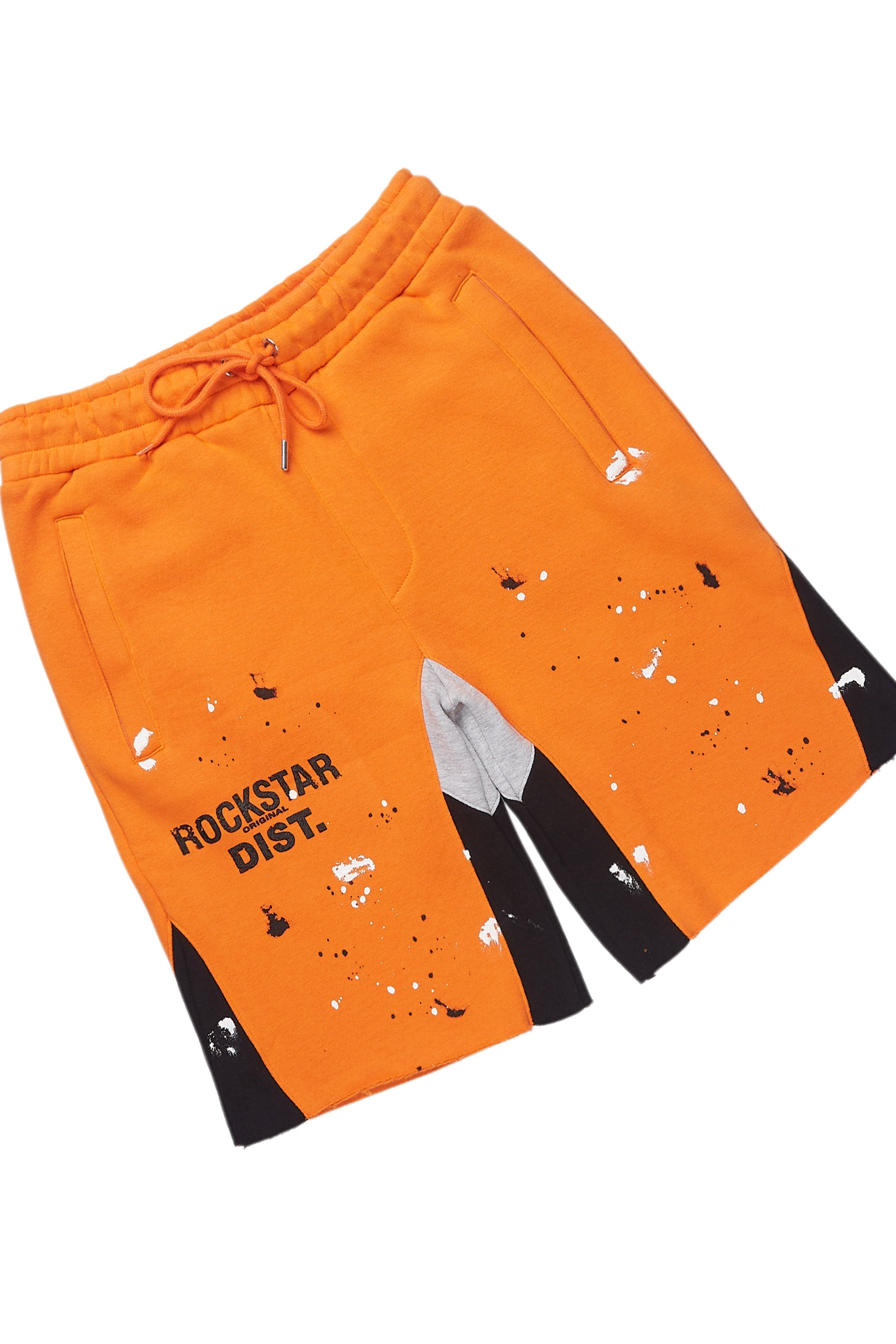 Scottie Orange Painter T-Shirt/Short Set