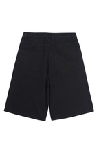 Amasa Black Rhinestone Jort