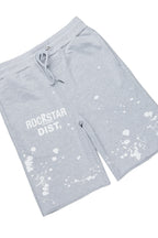 Rafix Heather Grey Graphic T-Shirt Short Set