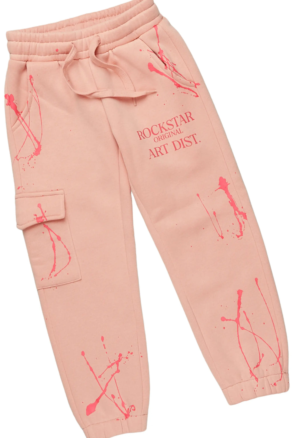 Girls Bass Blush Zip Up Hoodie Pant Set