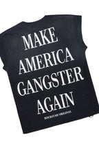 Drako Black Muscle Tee/Denim Jort Set