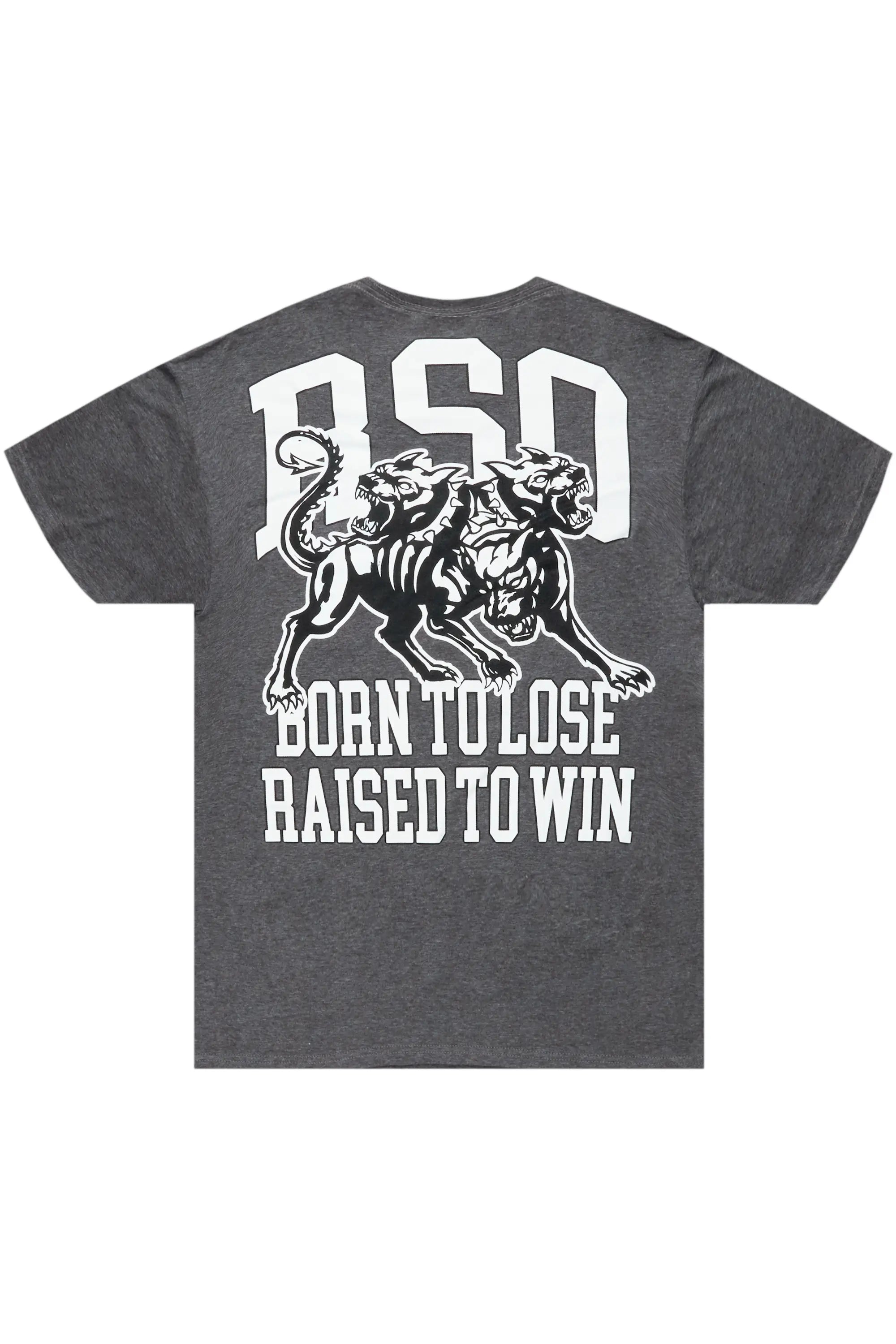 Fagan Heather Charcoal Graphic T-Shirt