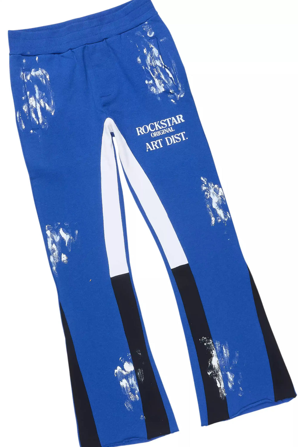 Boys Filip Royal Blue/White Stacked Flare Track Set