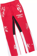 Boys Filip Red/White Stacked Flare Track Set