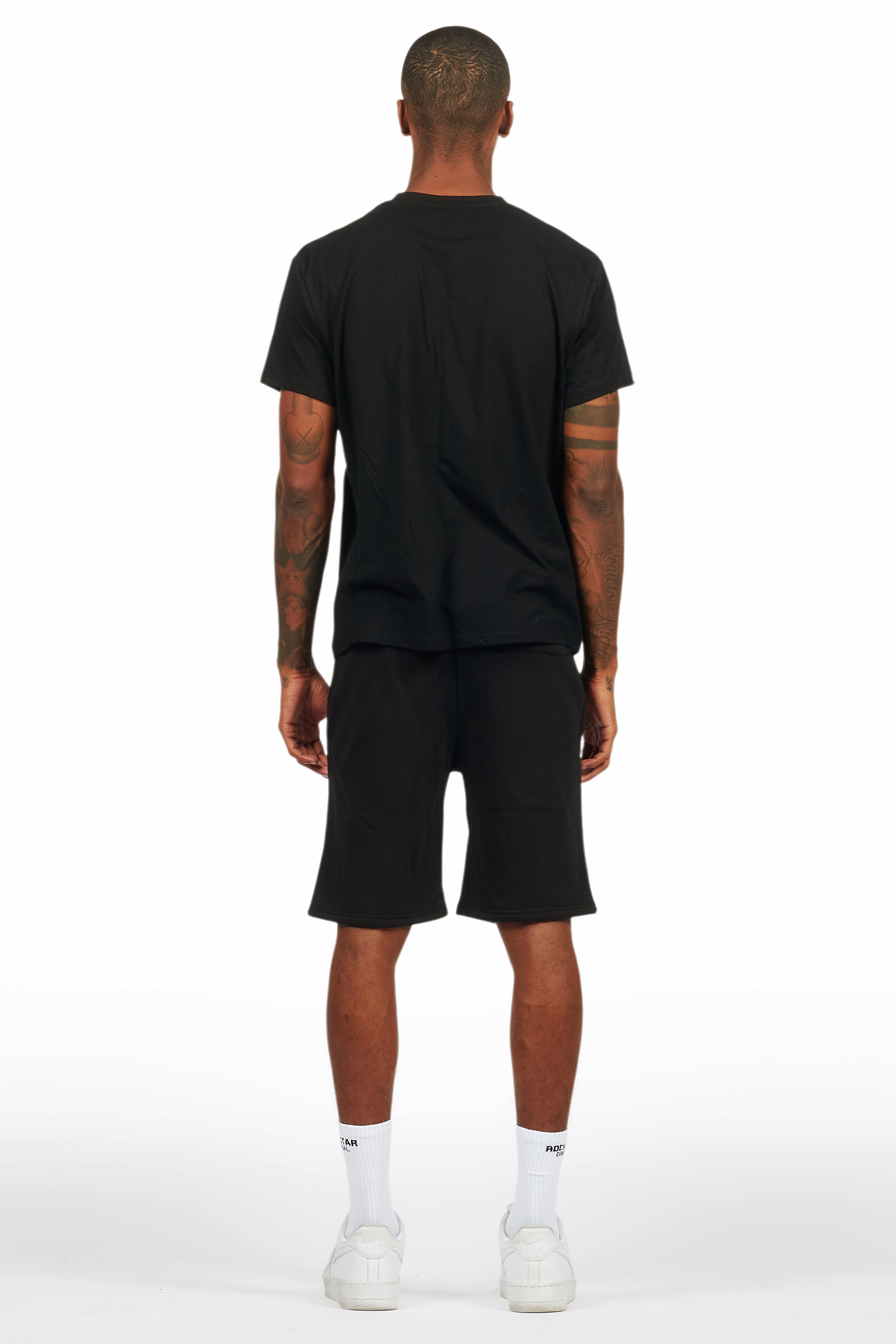 Amari Black Short Set