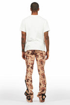 Deniska Desert Camo T-Shirt/Baggy Stacked Flare Track Set