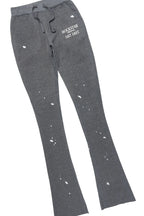 Tanazia Heather Grey Zip Up Super Stacked Trackset