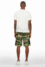 Sarge White/Camo T-Shirt/Short Set