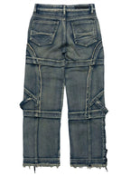 Boys Three Maxi Blue Baggy Fit Jean