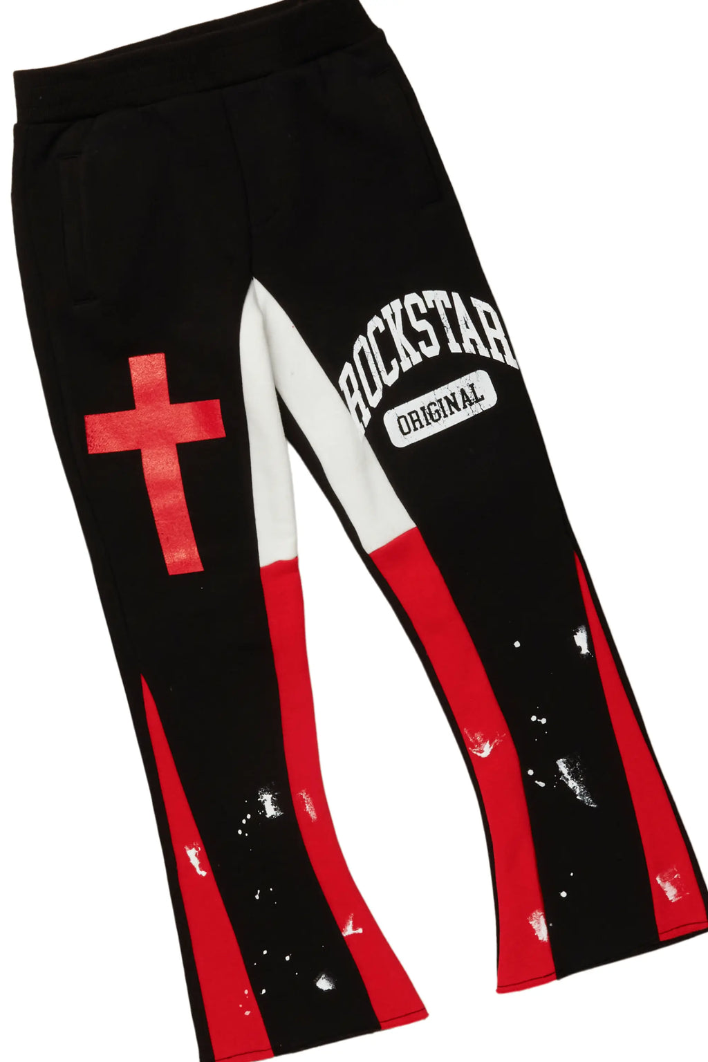 Boys Alaric Black T-Shirt Stacked Set