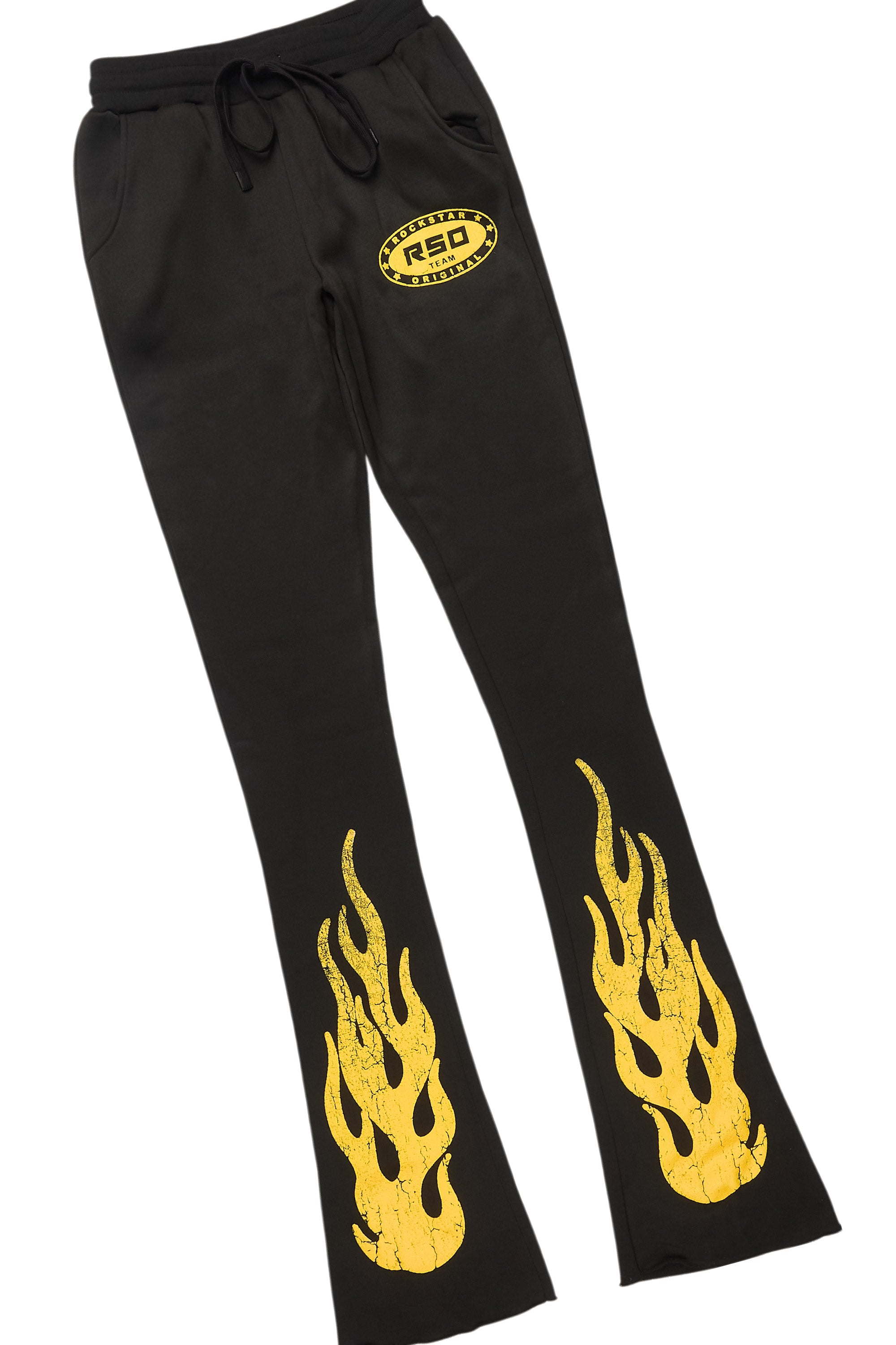 Esha Black T-Shirt Trackset