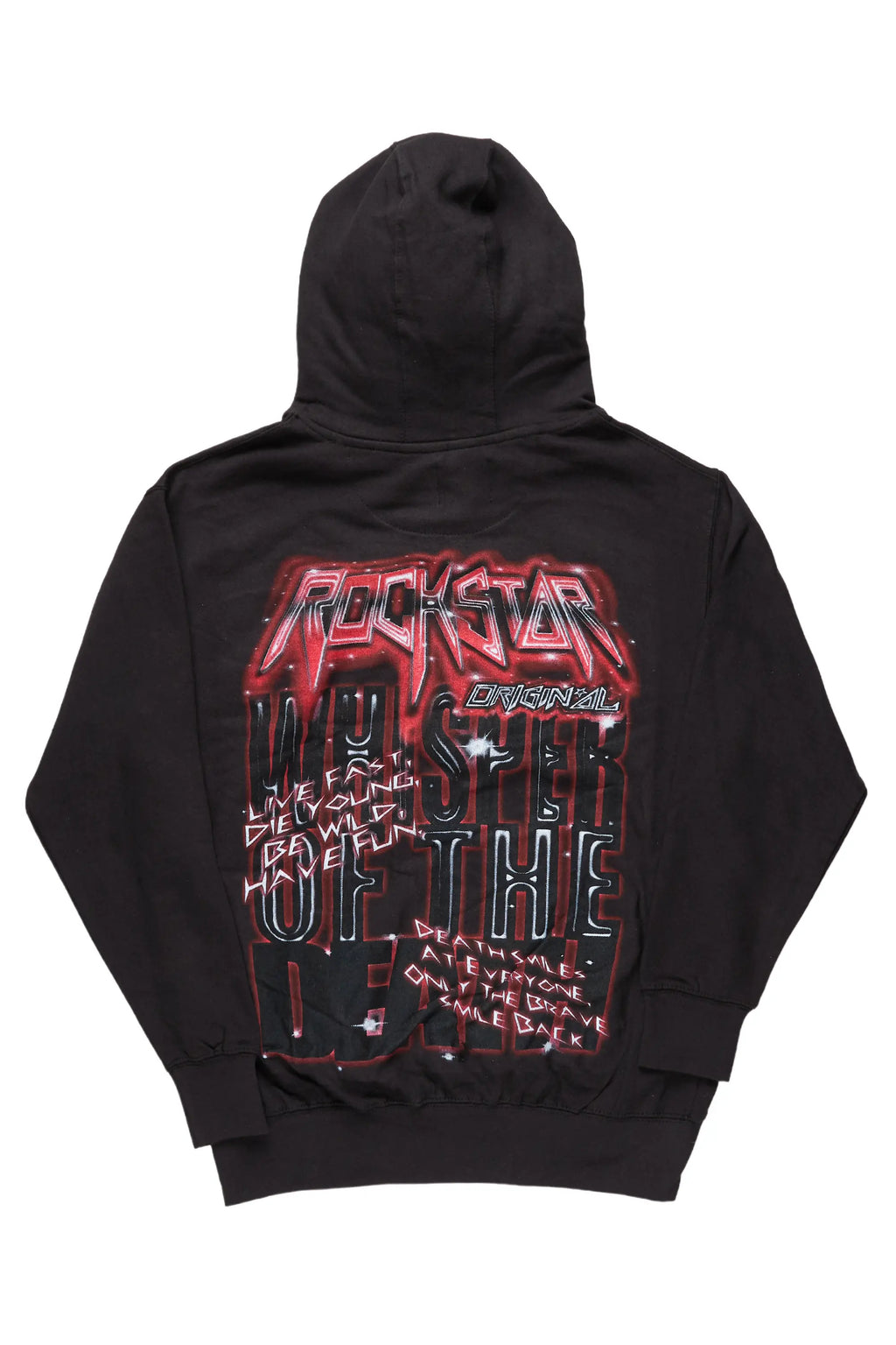 Obern Black Graphic Hoodie