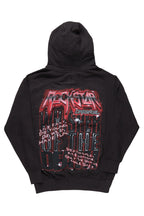 Obern Black Graphic Hoodie