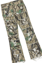 Boys Ezry Tree Camo/Royal Hoodie/Stacked Flare Jean Set