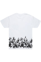 Bubble White/Black Oversized Graphic T-Shirt