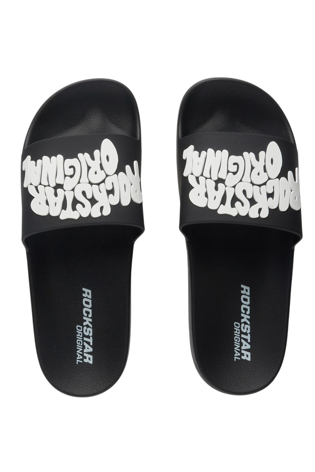 Boys Shift 2.0 Black/White Slides