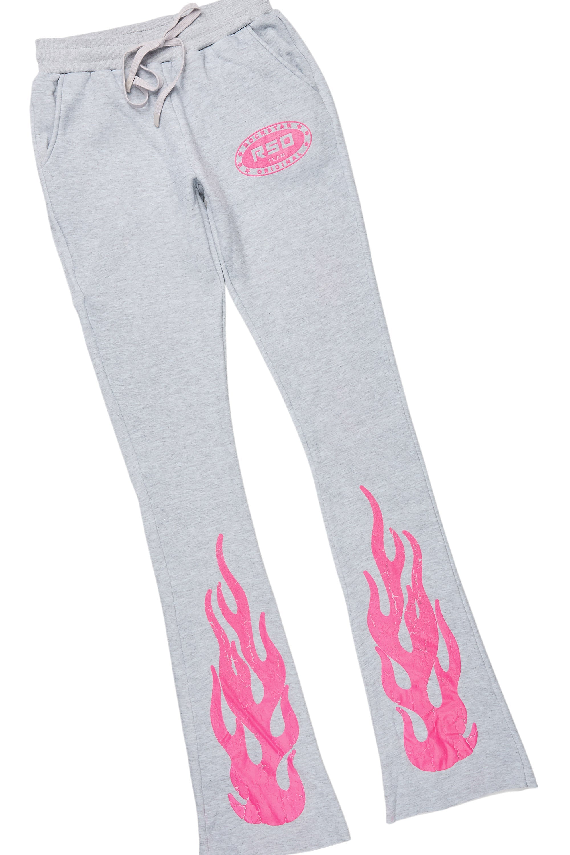 Esha Heather Grey T-Shirt Trackset